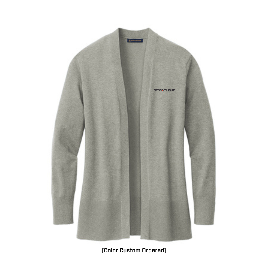 Brooks Brothers Ladies Cotton Stretch Cardigan Long Sweater