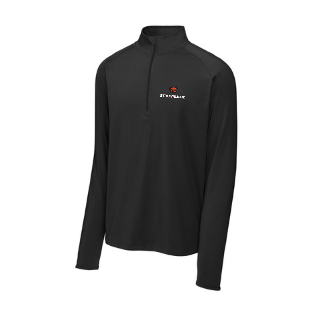 Men’s Sport Tek Stretch ¼ Zip Pullover